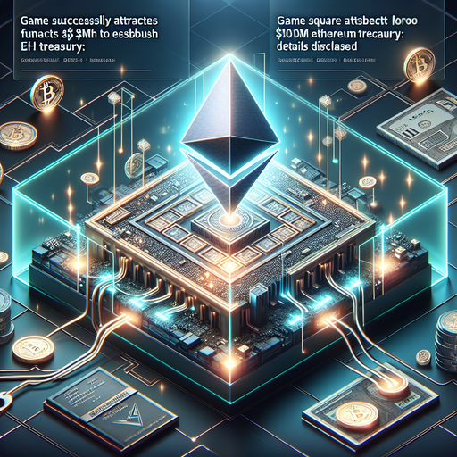 GameSquare привлекает $8M для создания ETH-казначейства на $100M: главные подробности - Ethereum новости