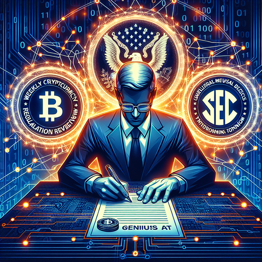 Недельный обзор регулирования криптовалют: Трамп подписывает GENIUS Act, SEC внимательно отслеживает токенизацию - новости криптовалют TonRush