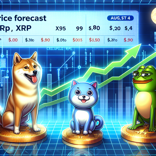 Прогноз цен на криптовалюту 4 августа: XRP, Shiba Inu, Pepe в подъеме! - Криптовалюты новости