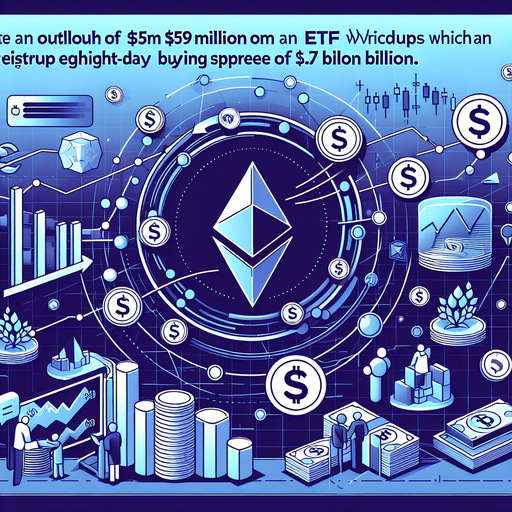 Отток $59М с ETF Ethereum прерывает восьмидневную покупательскую серию на $3.7Млрд - Ethereum новости