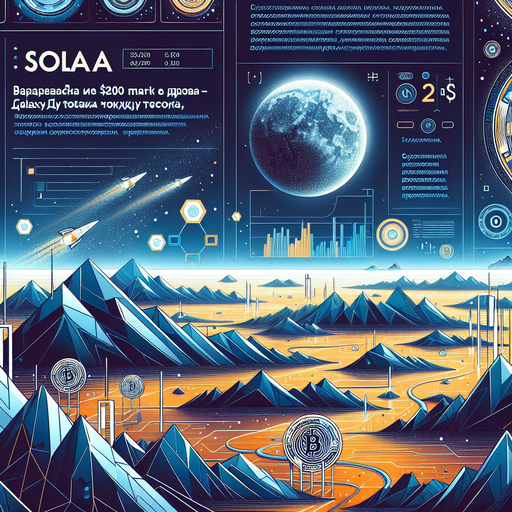 Солана преодолевает отметку в $209, Galaxy Digital запускает GLXY Tokens – готова ли SOL к новым рекордам? - Криптовалюты новости